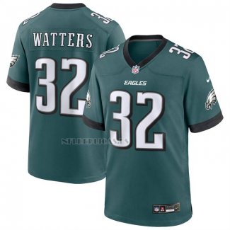 Camiseta NFL Game Philadelphia Eagles Ricky Watters Retired Verde