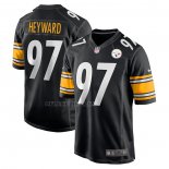 Camiseta NFL Game Pittsburgh Steelers Cameron Heyward Negro