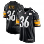 Camiseta NFL Game Pittsburgh Steelers Jerome Bettis Retired Negro