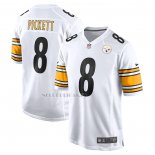 Camiseta NFL Game Pittsburgh Steelers Kenny Pickett 2022 NFL Draft Pick Blanco