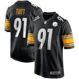 Camiseta NFL Game Pittsburgh Steelers Stephon Tuitt Negro