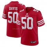 Camiseta NFL Game San Francisco 49ers Khalil Davis Rojo