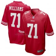 Camiseta NFL Game San Francisco 49ers Trent Williams Rojo