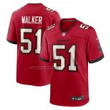 Camiseta NFL Game Tampa Bay Buccaneers David Walker Rojo