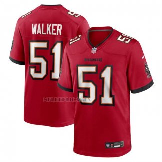 Camiseta NFL Game Tampa Bay Buccaneers David Walker Rojo