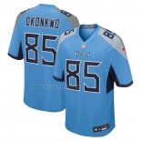 Camiseta NFL Game Tennessee Titans Chigoziem Okonkwo Azul