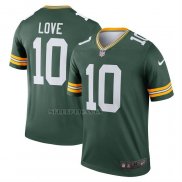 Camiseta NFL Legend Green Bay Packers Jordan Love Verde