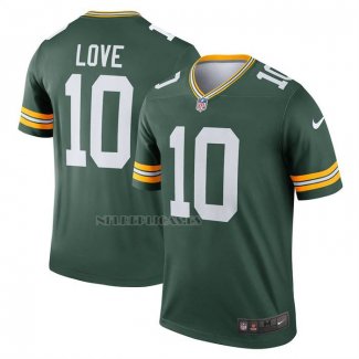 Camiseta NFL Legend Green Bay Packers Jordan Love Verde