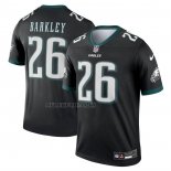 Camiseta NFL Legend Philadelphia Eagles Saquon Barkley Negro