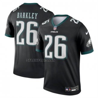 Camiseta NFL Legend Philadelphia Eagles Saquon Barkley Negro