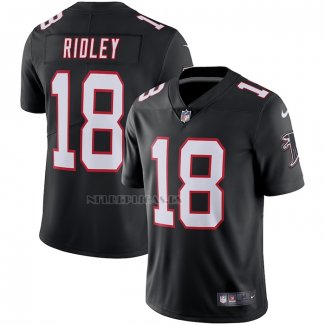 Camiseta NFL Limited Atlanta Falcons Calvin Ridley 18 Vapor Negro