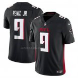 Camiseta NFL Limited Atlanta Falcons Michael Penix Jr Vapor F.U.S.E. Negro