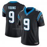 Camiseta NFL Limited Carolina Panthers Bryce Young Vapor F.U.S.E. Negro