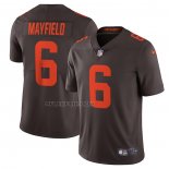 Camiseta NFL Limited Cleveland Browns Baker Mayfield Alterno Vapor Marron