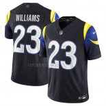 Camiseta NFL Limited Los Angeles Rams Kyren Williams 2025 Rivalries Collection Negro