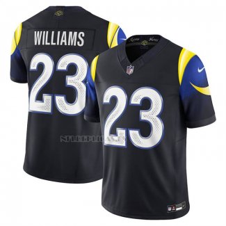 Camiseta NFL Limited Los Angeles Rams Kyren Williams 2025 Rivalries Collection Negro
