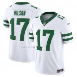 Camiseta NFL Limited New York Jets Garrett Wilson Vapor F.U.S.E. Blanco