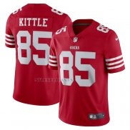 Camiseta NFL Limited San Francisco 49ers George Kittle Vapor Rojo