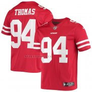 Camiseta NFL Limited San Francisco 49ers Solomon Thomas Vapor Rojo