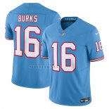Camiseta NFL Tennessee Titans Treylon Burks Vapor F.U.S.E. Azul2